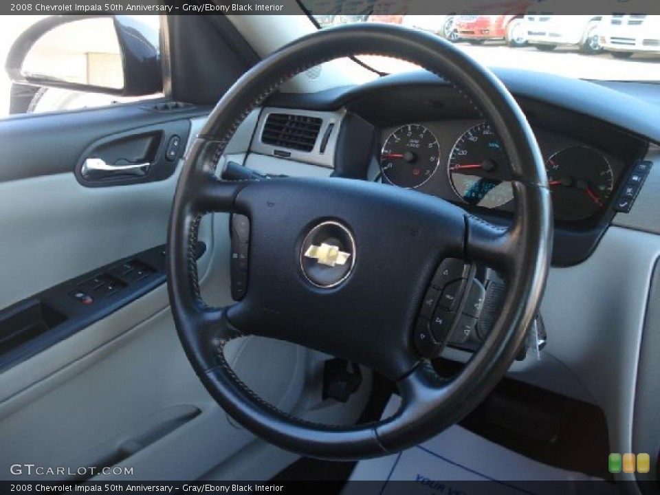 Gray/Ebony Black Interior Photo for the 2008 Chevrolet Impala 50th Anniversary #40341531