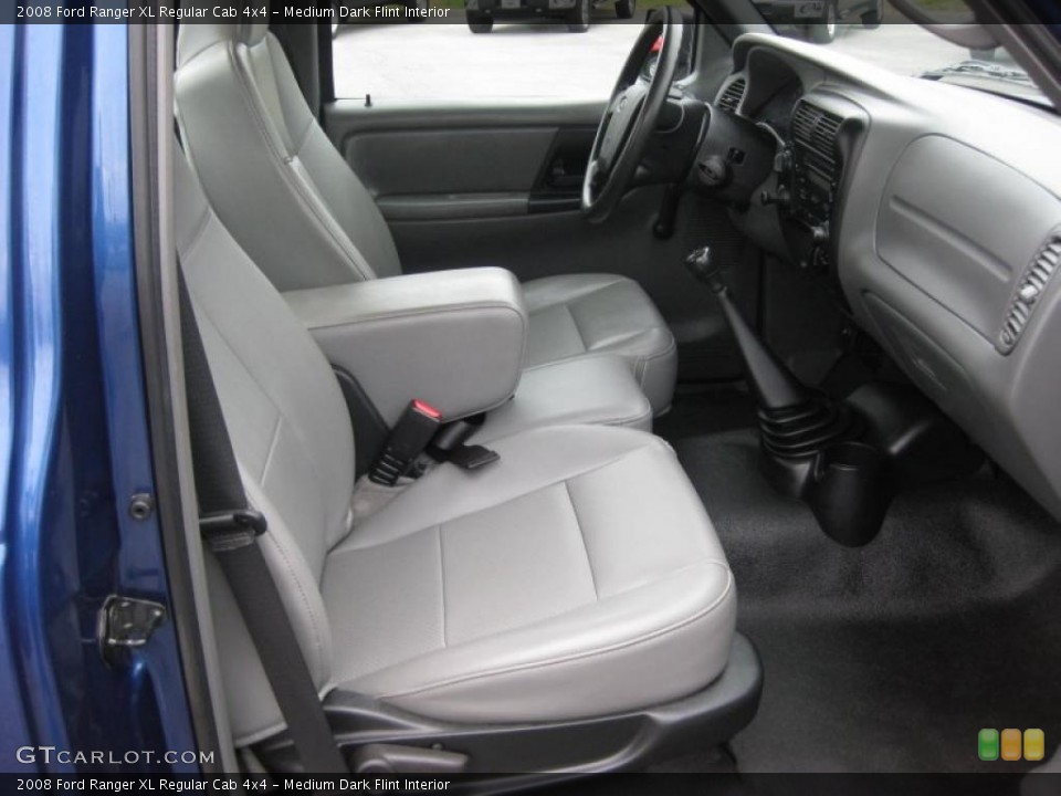 Medium Dark Flint Interior Photo for the 2008 Ford Ranger XL Regular Cab 4x4 #40344122