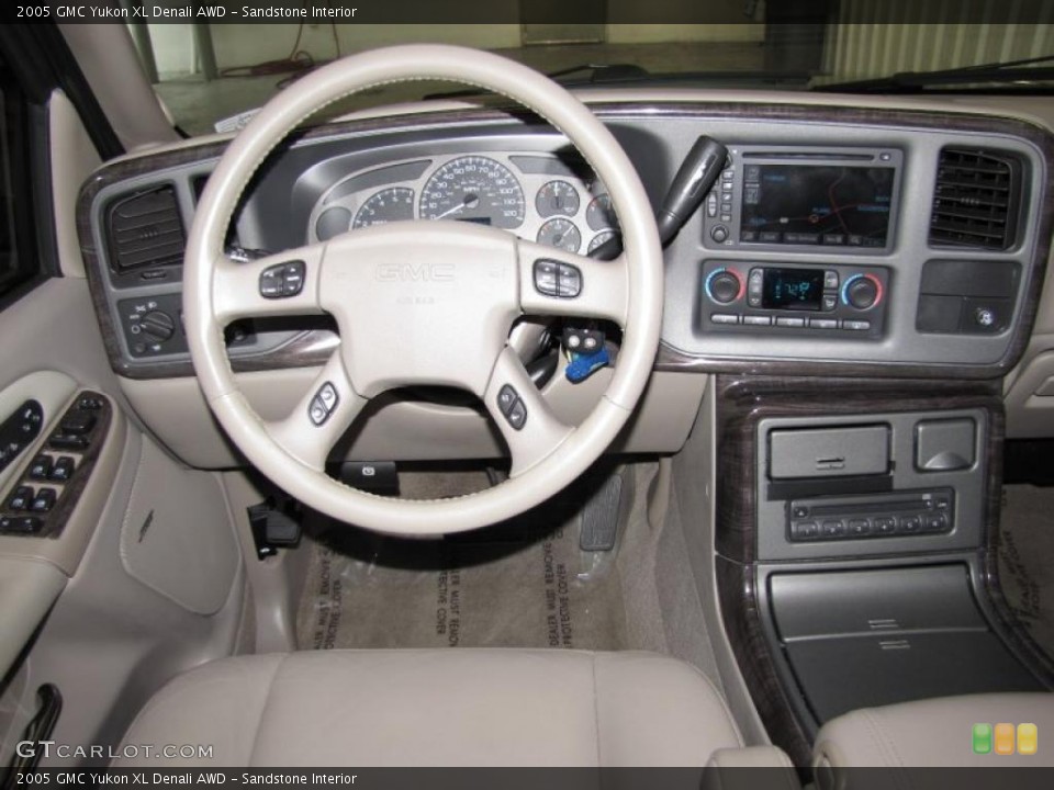 Sandstone Interior Controls for the 2005 GMC Yukon XL Denali AWD #40345926