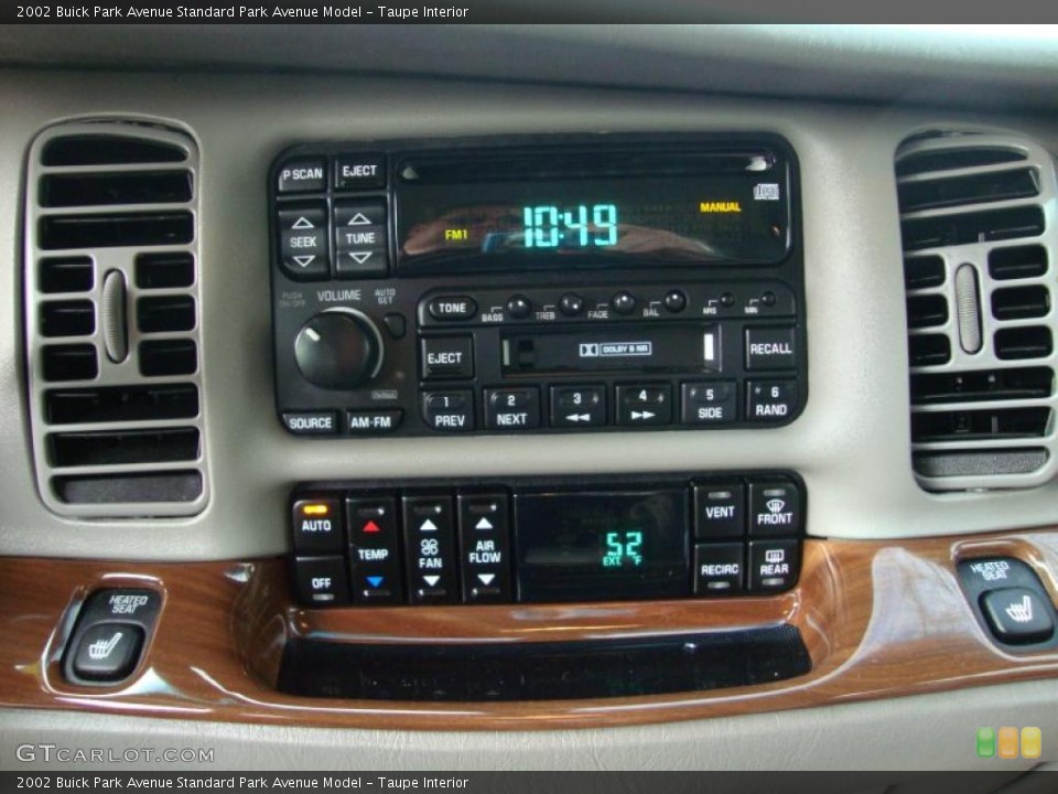 Taupe Interior Controls for the 2002 Buick Park Avenue  #40346414