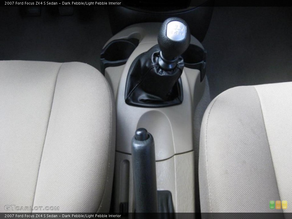 Dark Pebble/Light Pebble Interior Transmission for the 2007 Ford Focus ZX4 S Sedan #40346526