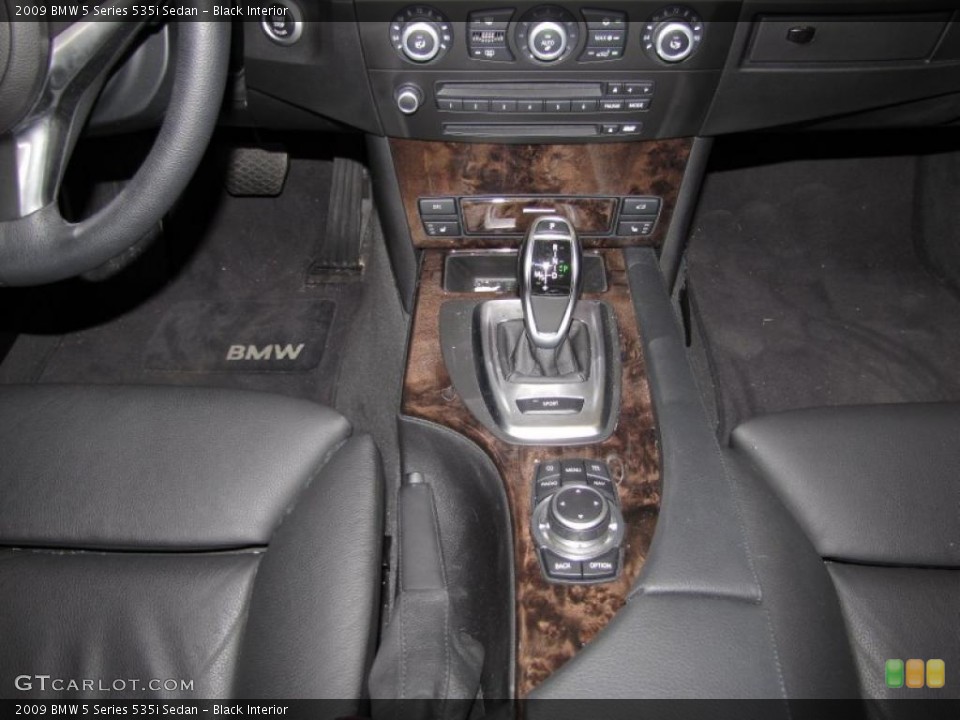 Black Interior Transmission for the 2009 BMW 5 Series 535i Sedan #40347322