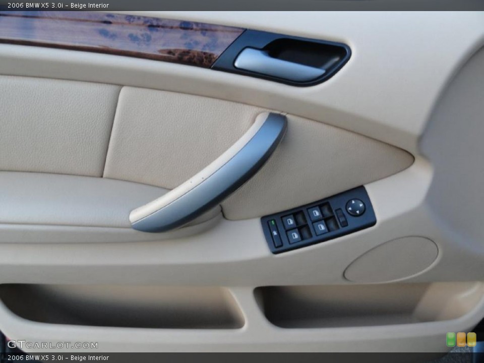 Beige Interior Door Panel for the 2006 BMW X5 3.0i #40347422