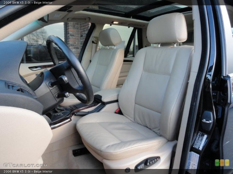Beige Interior Photo for the 2006 BMW X5 3.0i #40347434