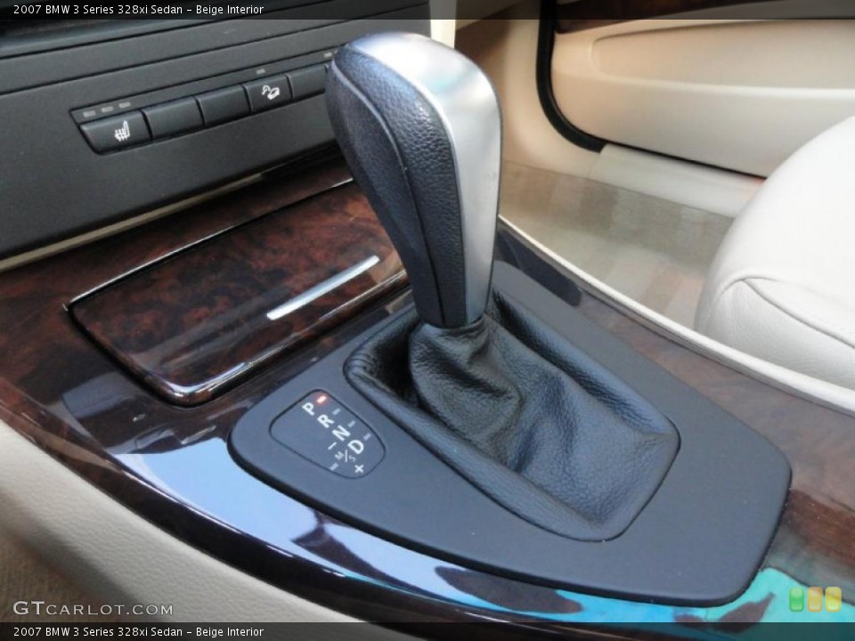 Beige Interior Transmission for the 2007 BMW 3 Series 328xi Sedan #40347766