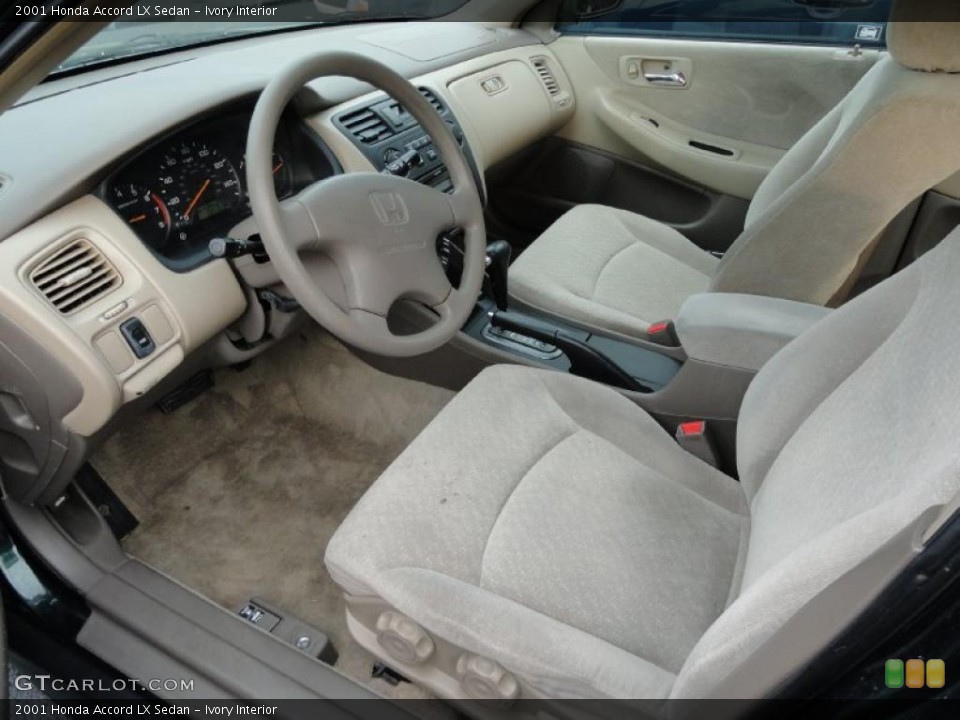 Ivory Interior Prime Interior for the 2001 Honda Accord LX Sedan #40347818