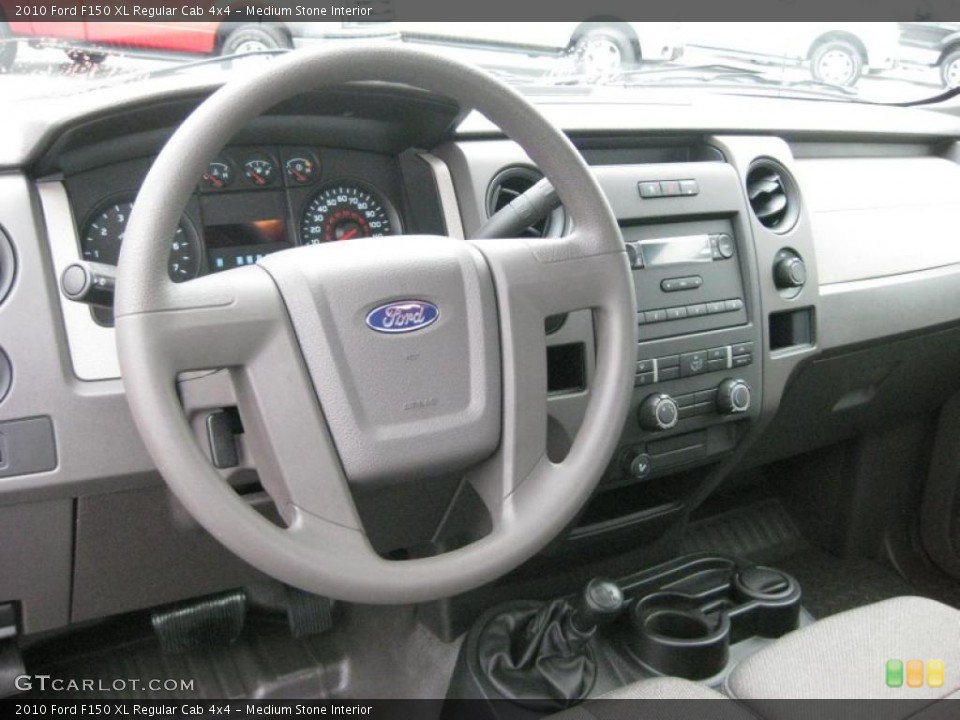 Medium Stone Interior Photo for the 2010 Ford F150 XL Regular Cab 4x4 #40348774