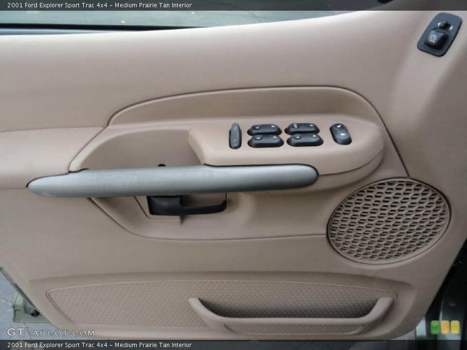 Medium Prairie Tan Interior Door Panel for the 2001 Ford Explorer Sport Trac 4x4 #40349046