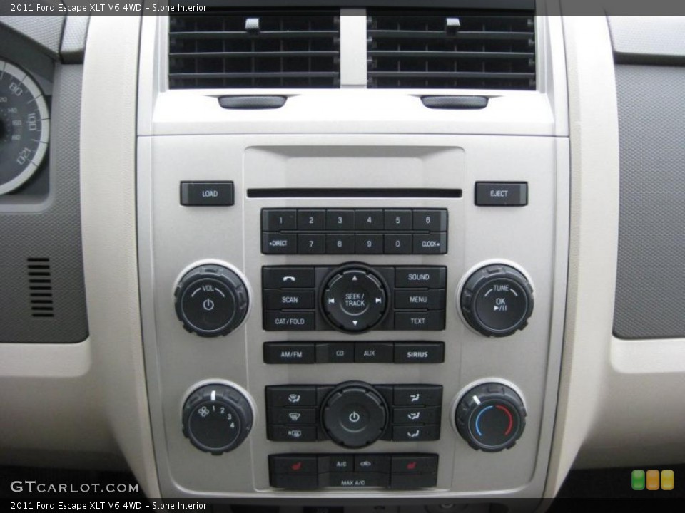 Stone Interior Controls for the 2011 Ford Escape XLT V6 4WD #40351138