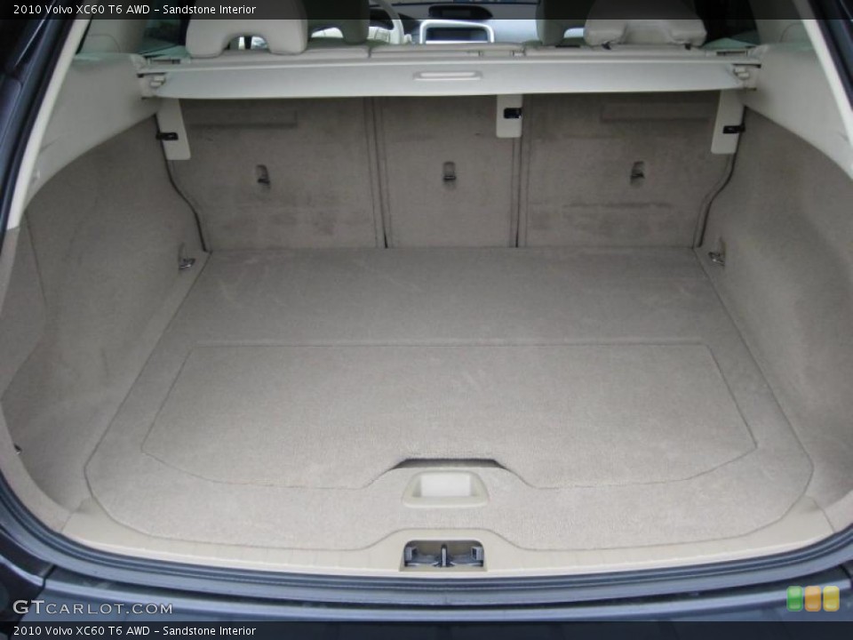 Sandstone Interior Trunk for the 2010 Volvo XC60 T6 AWD #40352090