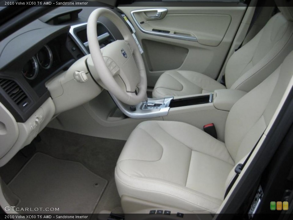 Sandstone Interior Prime Interior for the 2010 Volvo XC60 T6 AWD #40352098