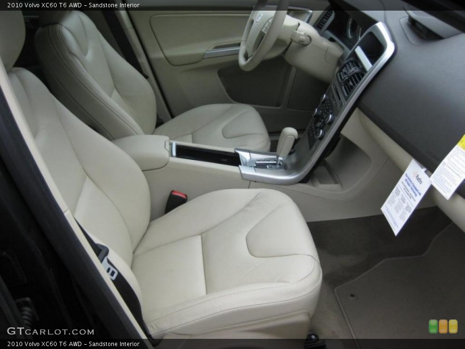 Sandstone Interior Photo for the 2010 Volvo XC60 T6 AWD #40352146