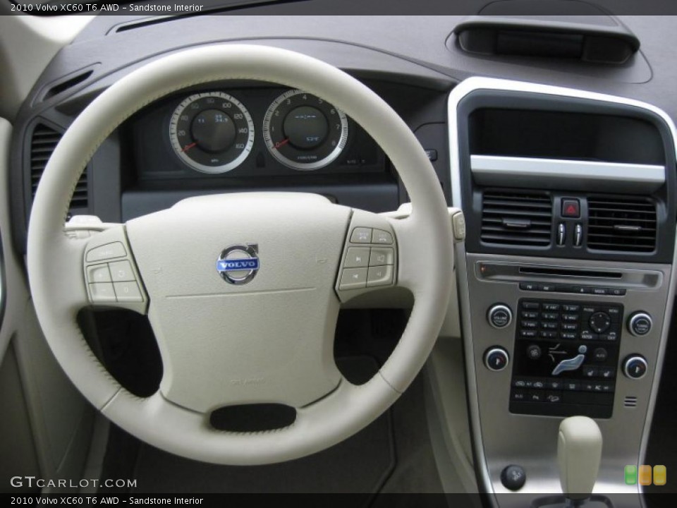 Sandstone Interior Dashboard for the 2010 Volvo XC60 T6 AWD #40352194