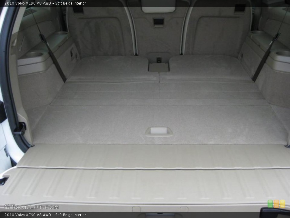 Soft Beige Interior Trunk for the 2010 Volvo XC90 V8 AWD #40352310