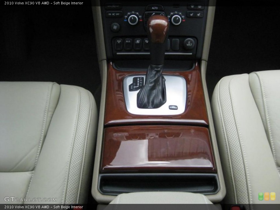 Soft Beige Interior Transmission for the 2010 Volvo XC90 V8 AWD #40352406