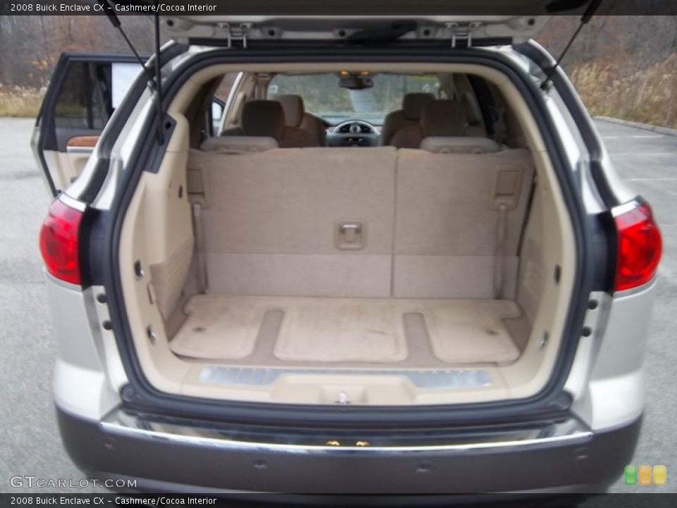 Cashmere/Cocoa Interior Trunk for the 2008 Buick Enclave CX #40355569