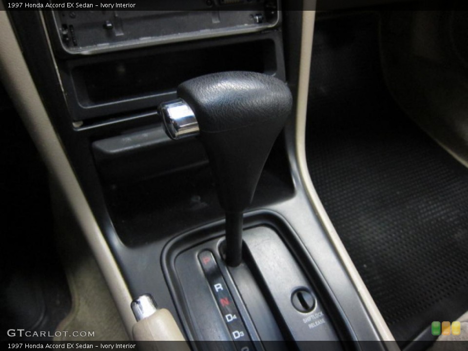 Ivory Interior Transmission for the 1997 Honda Accord EX Sedan #40357229