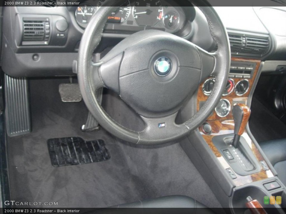 Black Interior Photo for the 2000 BMW Z3 2.3 Roadster #40360230