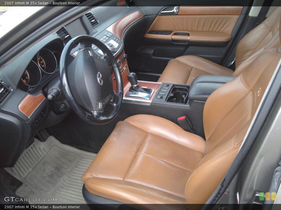 Bourbon Interior Photo for the 2007 Infiniti M 35x Sedan #40361397