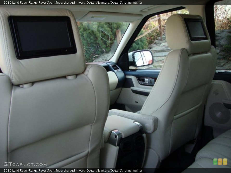 Ivory-Ocean Alcantara/Ocean Stitching Interior Photo for the 2010 Land Rover Range Rover Sport Supercharged #40362181