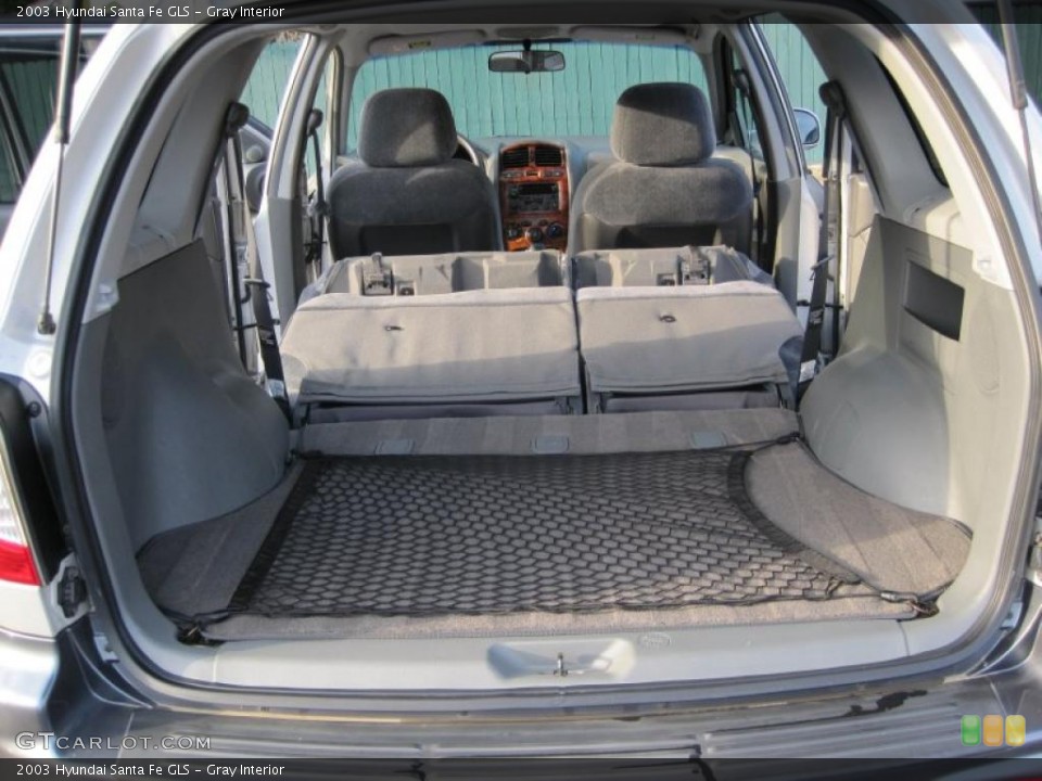 Gray Interior Trunk for the 2003 Hyundai Santa Fe GLS #40362517