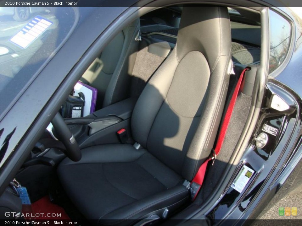 Black Interior Photo for the 2010 Porsche Cayman S #40363037