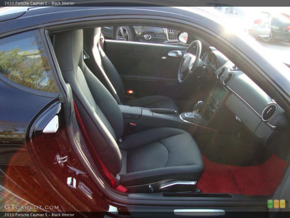 Black Interior Photo for the 2010 Porsche Cayman S #40363093