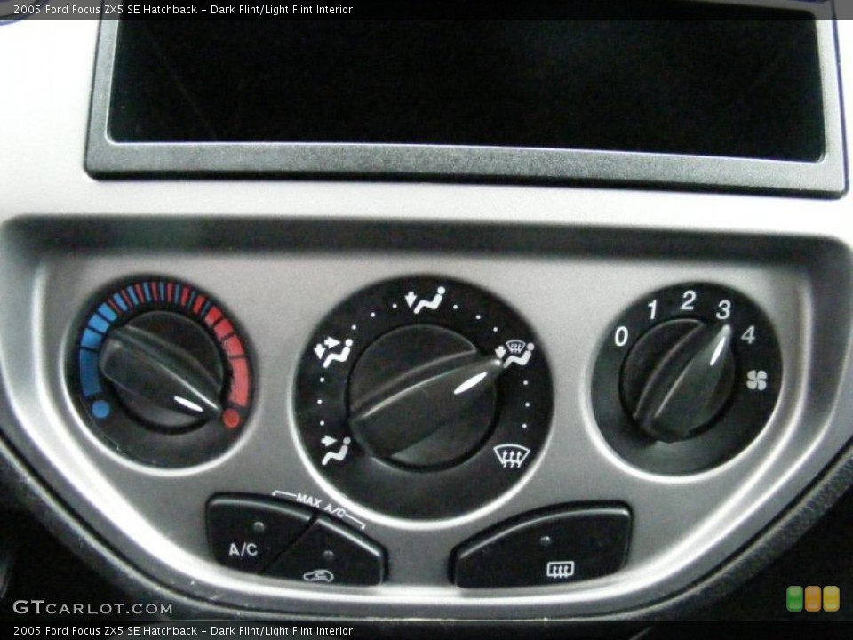 Dark Flint/Light Flint Interior Controls for the 2005 Ford Focus ZX5 SE Hatchback #40364481