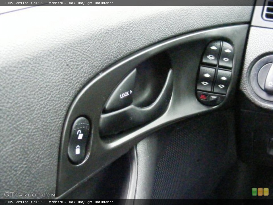 Dark Flint/Light Flint Interior Controls for the 2005 Ford Focus ZX5 SE Hatchback #40364513