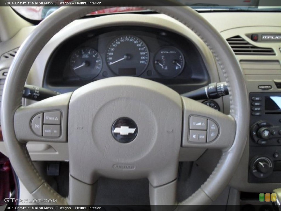 Neutral Interior Steering Wheel for the 2004 Chevrolet Malibu Maxx LT Wagon #40367641
