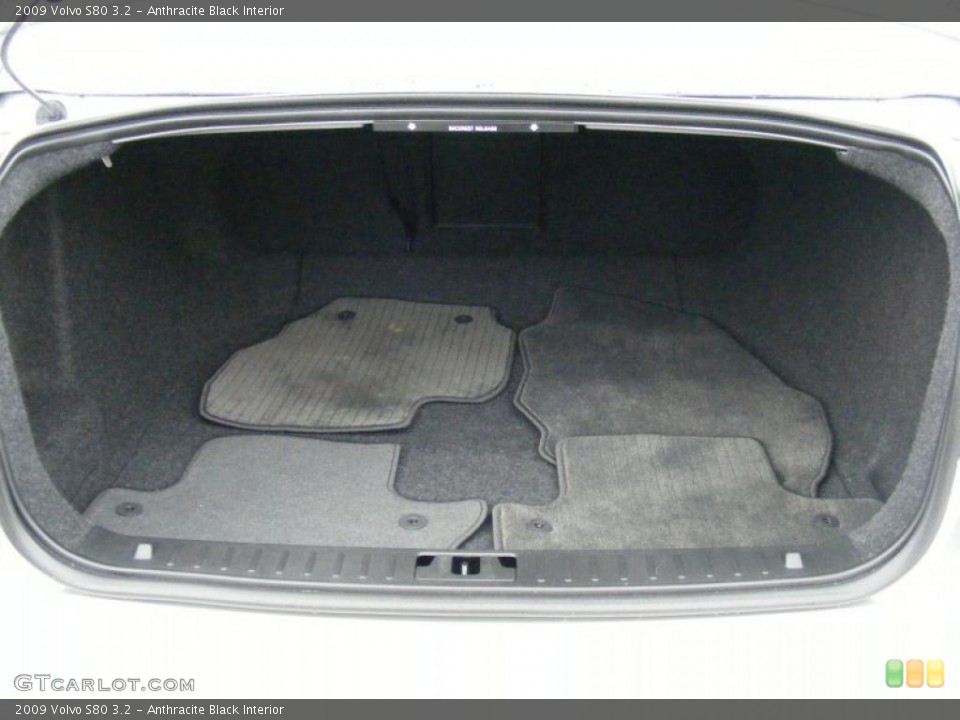 Anthracite Black Interior Trunk for the 2009 Volvo S80 3.2 #40367993