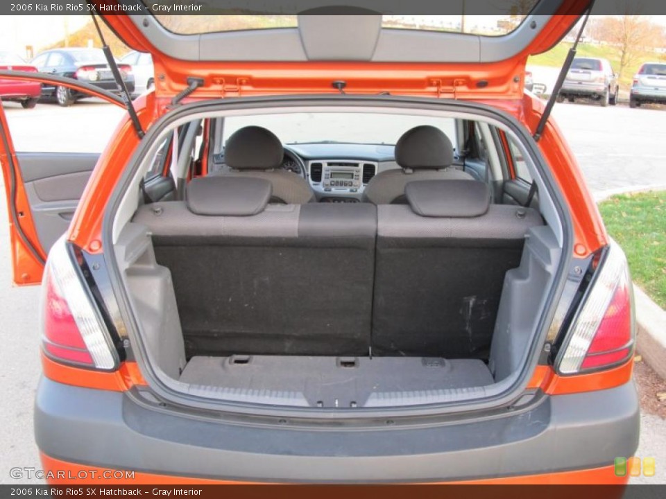 Gray Interior Trunk for the 2006 Kia Rio Rio5 SX Hatchback #40368277