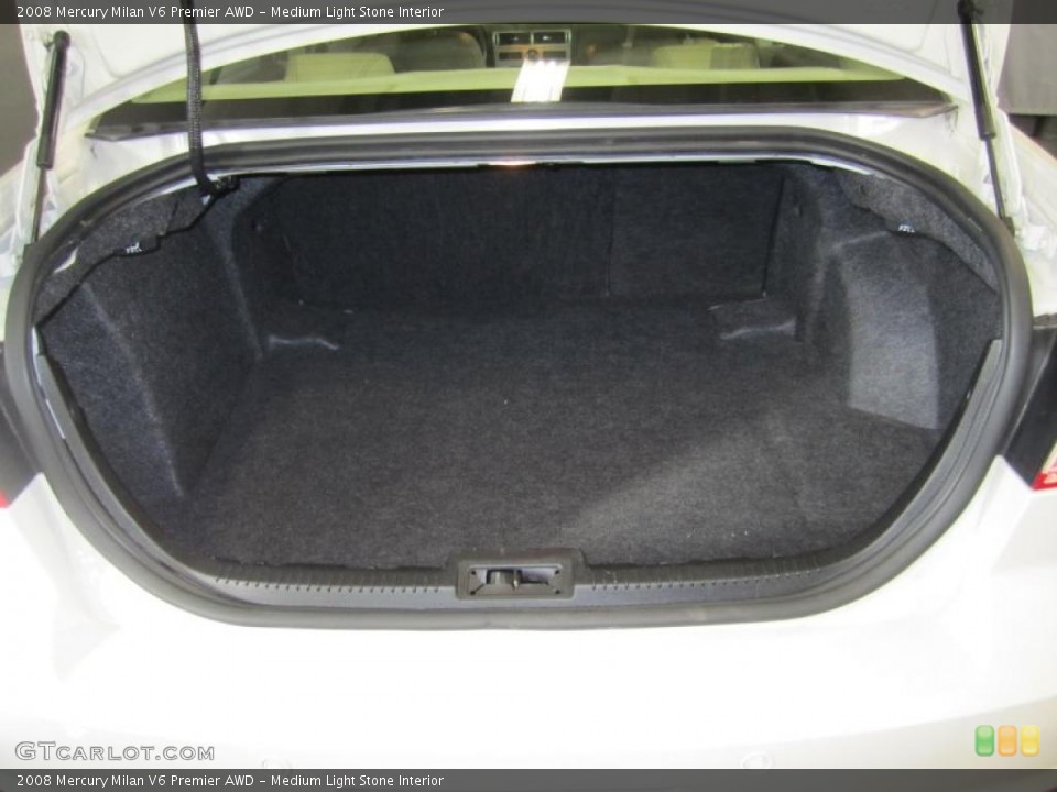 Medium Light Stone Interior Trunk for the 2008 Mercury Milan V6 Premier AWD #40369793