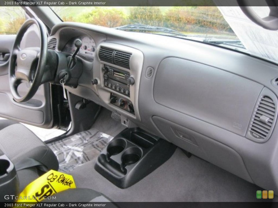 Dark Graphite Interior Dashboard for the 2003 Ford Ranger XLT Regular Cab #40369805