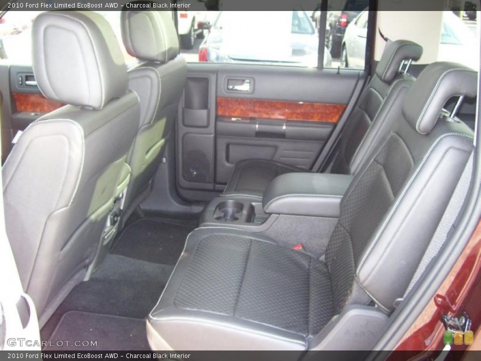 Charcoal Black Interior Photo for the 2010 Ford Flex Limited EcoBoost AWD #40371413