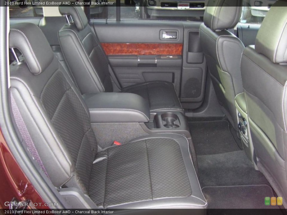 Charcoal Black Interior Photo for the 2010 Ford Flex Limited EcoBoost AWD #40371485