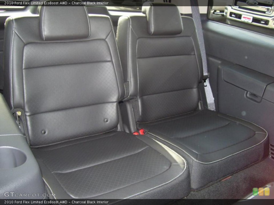 Charcoal Black Interior Photo for the 2010 Ford Flex Limited EcoBoost AWD #40371497
