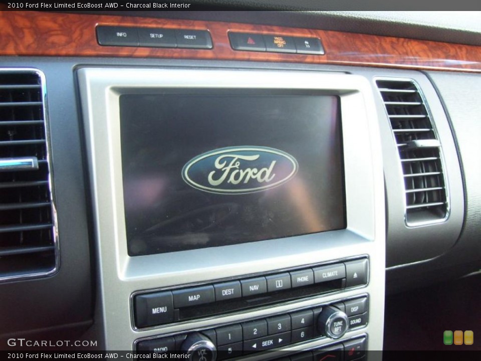 Charcoal Black Interior Navigation for the 2010 Ford Flex Limited EcoBoost AWD #40371725