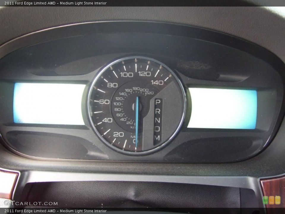 Medium Light Stone Interior Gauges for the 2011 Ford Edge Limited AWD #40373845