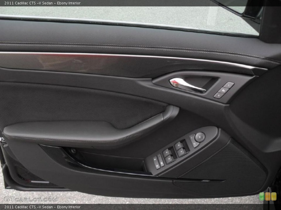 Ebony Interior Door Panel for the 2011 Cadillac CTS -V Sedan #40376129
