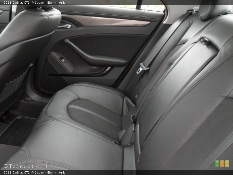 Ebony Interior Photo for the 2011 Cadillac CTS -V Sedan #40376237