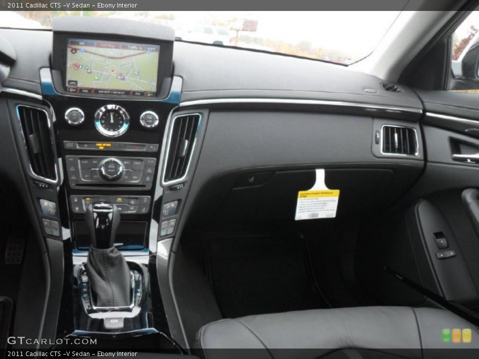 Ebony Interior Dashboard for the 2011 Cadillac CTS -V Sedan #40376265