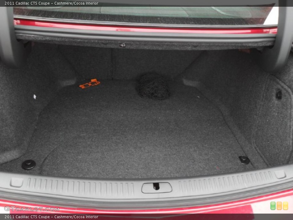Cashmere/Cocoa Interior Trunk for the 2011 Cadillac CTS Coupe #40376681