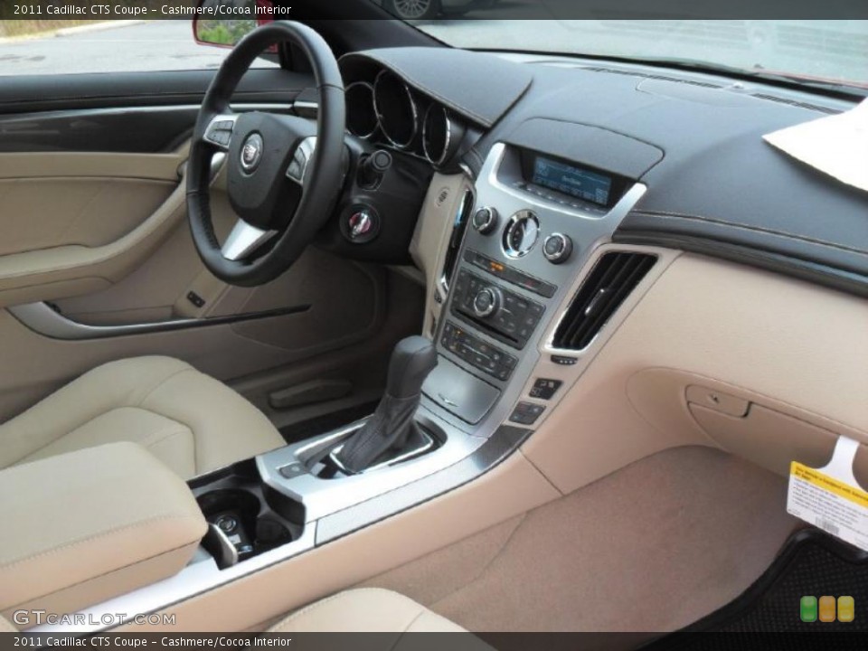 Cashmere/Cocoa Interior Photo for the 2011 Cadillac CTS Coupe #40376745