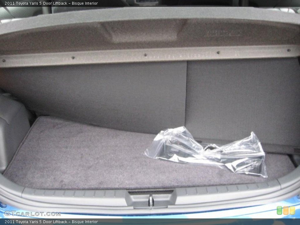 Bisque Interior Trunk for the 2011 Toyota Yaris 5 Door Liftback #40376757