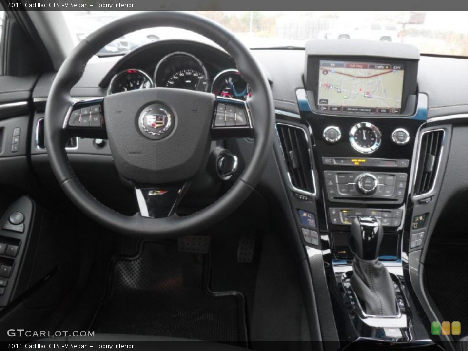 Ebony Interior Controls for the 2011 Cadillac CTS -V Sedan #40377049