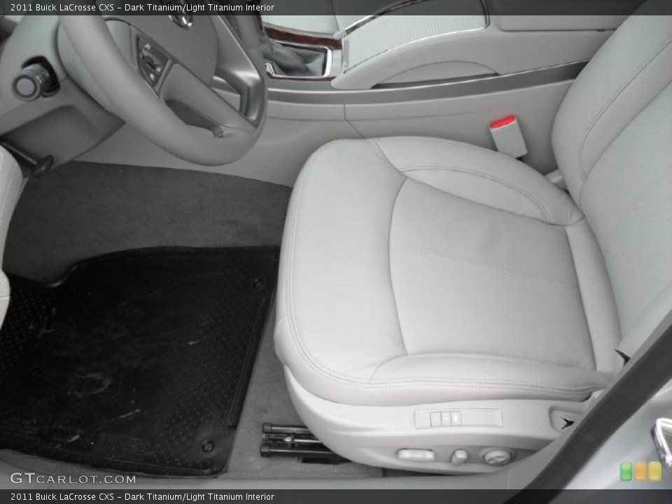 Dark Titanium/Light Titanium Interior Photo for the 2011 Buick LaCrosse CXS #40377381