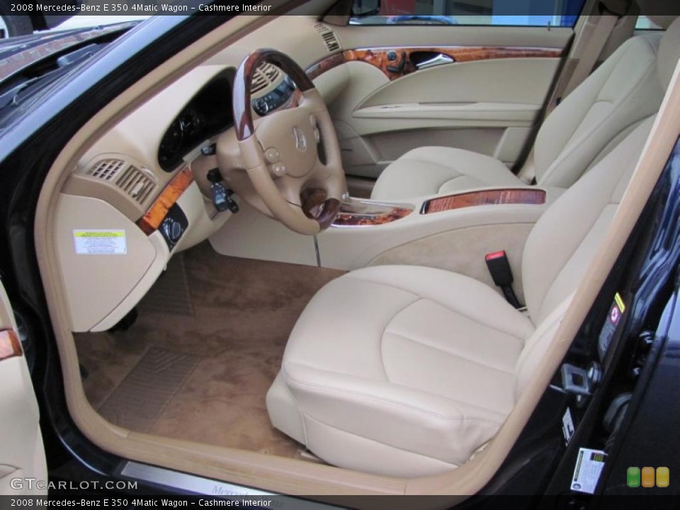 Cashmere Interior Photo for the 2008 Mercedes-Benz E 350 4Matic Wagon #40377457