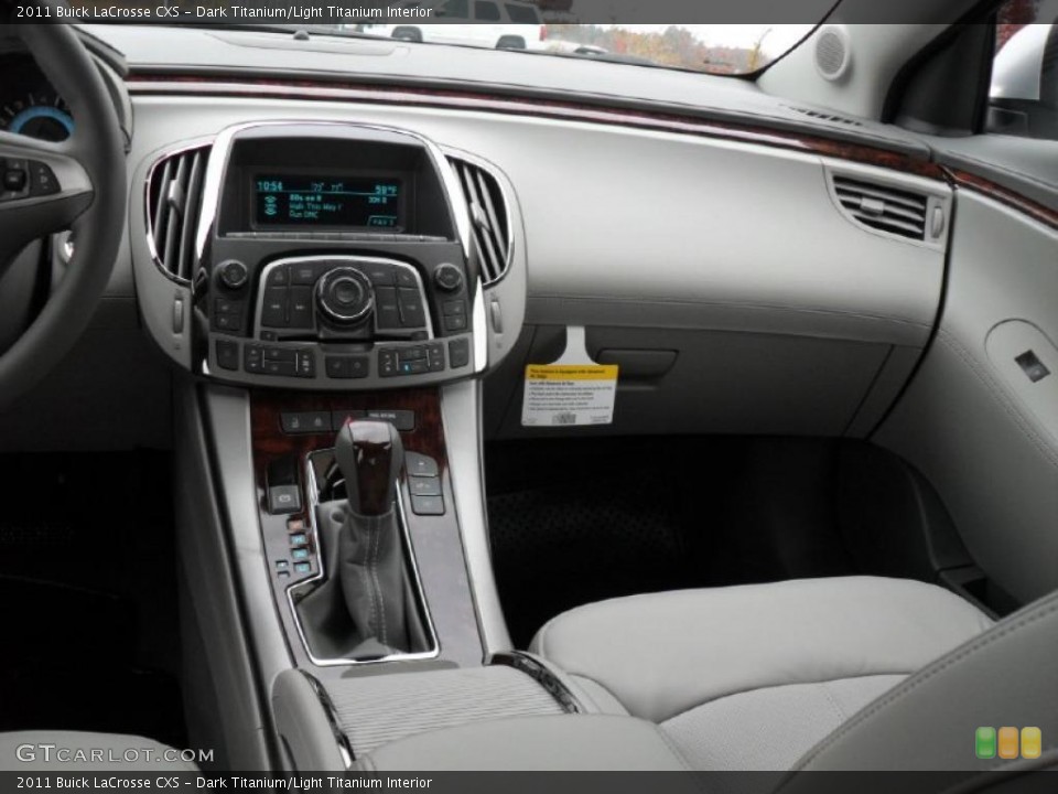 Dark Titanium/Light Titanium Interior Controls for the 2011 Buick LaCrosse CXS #40377557