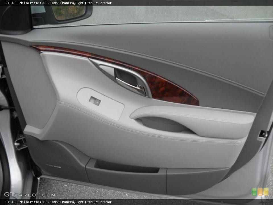 Dark Titanium/Light Titanium Interior Door Panel for the 2011 Buick LaCrosse CXS #40377633